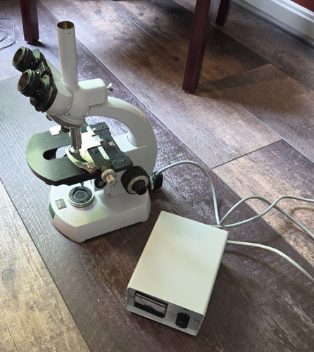 Vintage zeiss microscope - vintage,