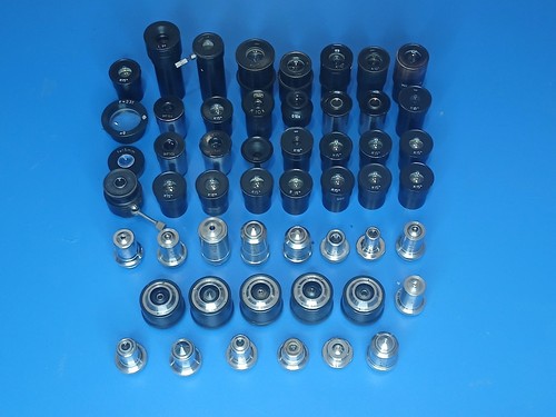 52pc microscope optics lot - optics,